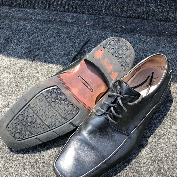 Florsheim Men’s Black dress shoes sz 12 D - Picture 2 of 3